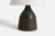 Krukmakaren Ystad, Table Lamp, Glazed Stoneware, Sweden, 1960s Default Title