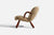 Arnold Madsen, Lounge Chair, Shearling, Wood, Denmark, 1950s Default Title
