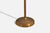 Lumi Milano, Floor Lamp, Brass, Wood, Rattan, Milano, 1940s Default Title