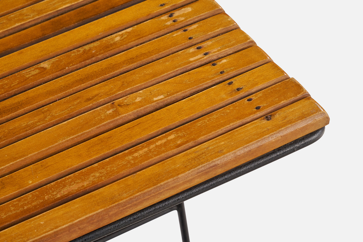 Arthur Umanoff, Dinette Tables, Wood, Iron, USA, 1950s – PRB