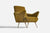 Italian Designer, Lounge Chairs, Green Velvet, Brass, Italy, 1950s Default Title