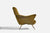 Italian Designer, Lounge Chairs, Green Velvet, Brass, Italy, 1950s Default Title