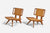 Paul László, Lounge Chairs, Mahogany, Rattan, Glenn of California, USA, 1950s Default Title