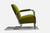 American Designer, Lounge Chairs, Tubular Steel, Green Velvet, USA, 1930s Default Title