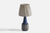 Marianne Starck, Table Lamp, Stoneware, Fabric, Denmark, 1960s