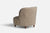 Gio Ponti Attribution, Small Slipper Chairs, Fabric, Walnut, Italy, 1940s
