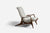 Vladimir Kagan, Lounge Chair, Walnut, White Bouclé, Kagan-Dreyfuss, Inc, c. 1950 Default Title