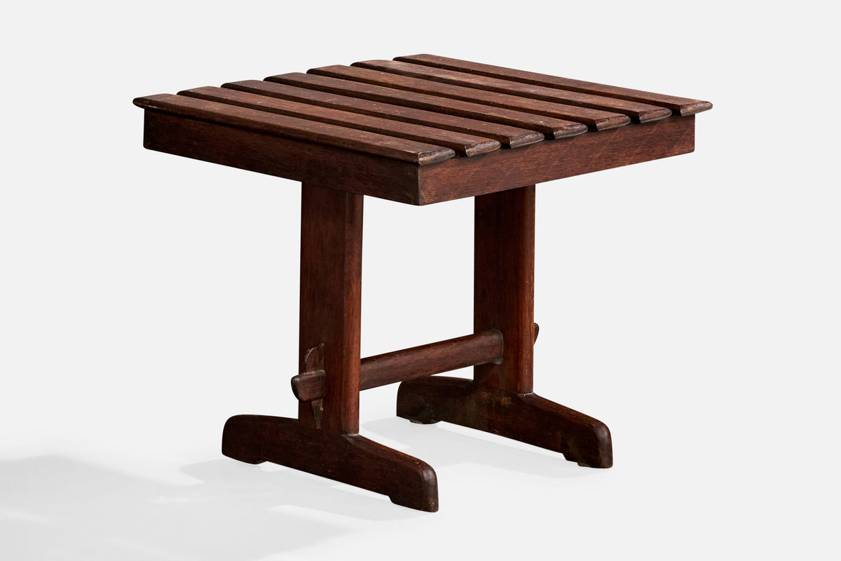 Brazilian Designer, Side Tables, Wood, Brazil, 1960s – PRB